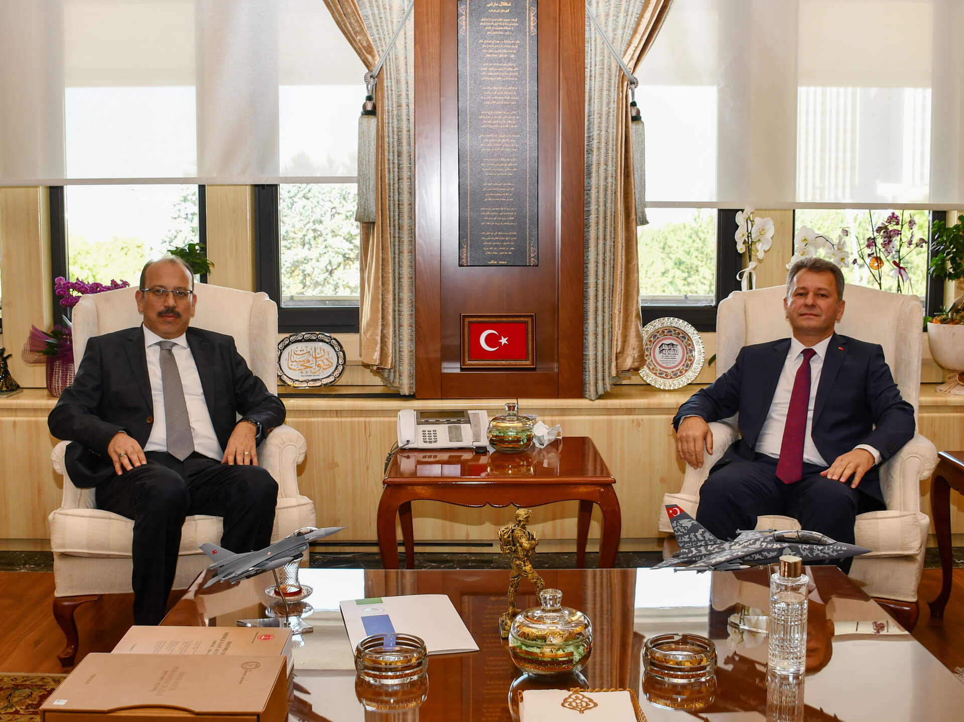 Sayıştay Başkanı Metin Yener’i, ÖSYM Başkanı Prof. Dr. Halis AYGÜN Ziyaret Etti